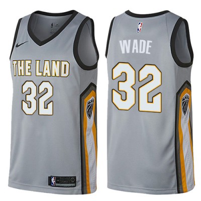 Nike Cleveland Cavaliers #32 Dean Wade Gray Youth NBA Swingman City Edition Jersey